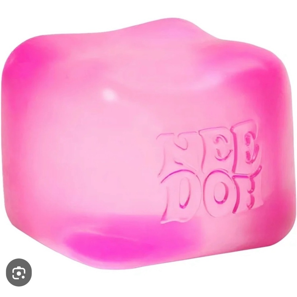 🐣 NeeDoh Nice Cube Super Solid Squish - Pink - same day 🚀 - Picture 2 of 13